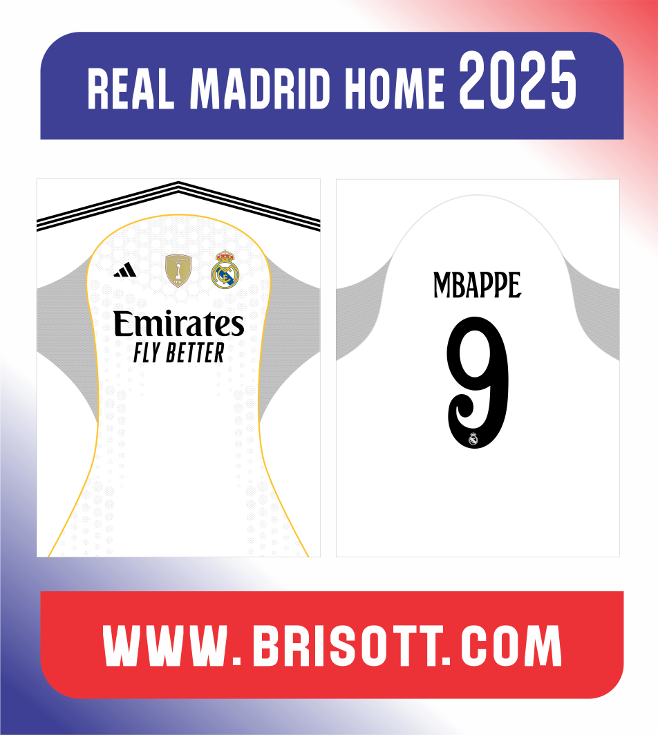 REAL MADRID HOME 2025